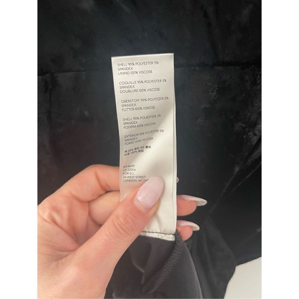 Free People Velvet Dress Size L - Picture 8 of 8